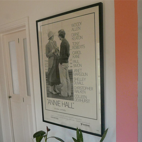 “Annie Hall” poster in the hallway