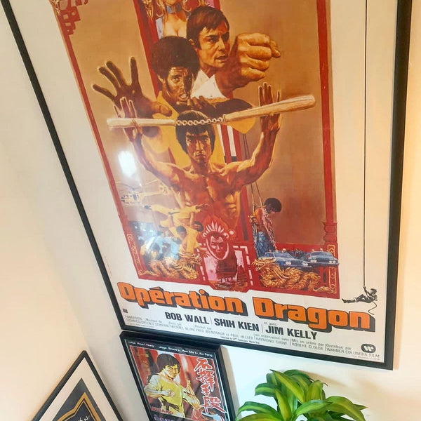 “Opération Dragon” (Enter the Dragon) poster