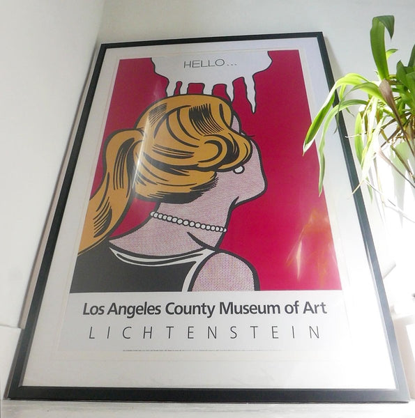 Roy Lichtenstein “Hello…” (LACMA) print
