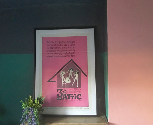 “3 in the Attic” poster