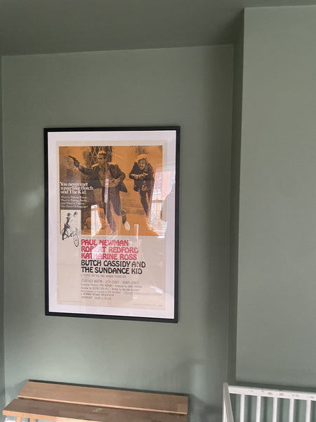 “Je ne fume que Le Nil” poster, fresh out of the frame shop