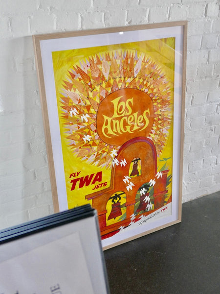 Fly TWA Jets – Los Angeles poster