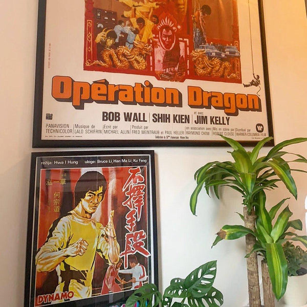 “Opération Dragon” and Bruce Li posters