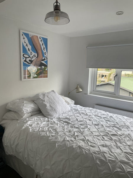Roland Garros 2016 poster in the bedroom
