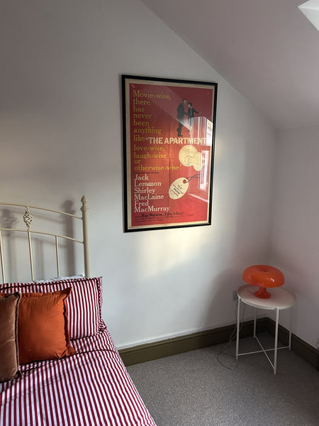 “The Apartment” poster in the bedroom