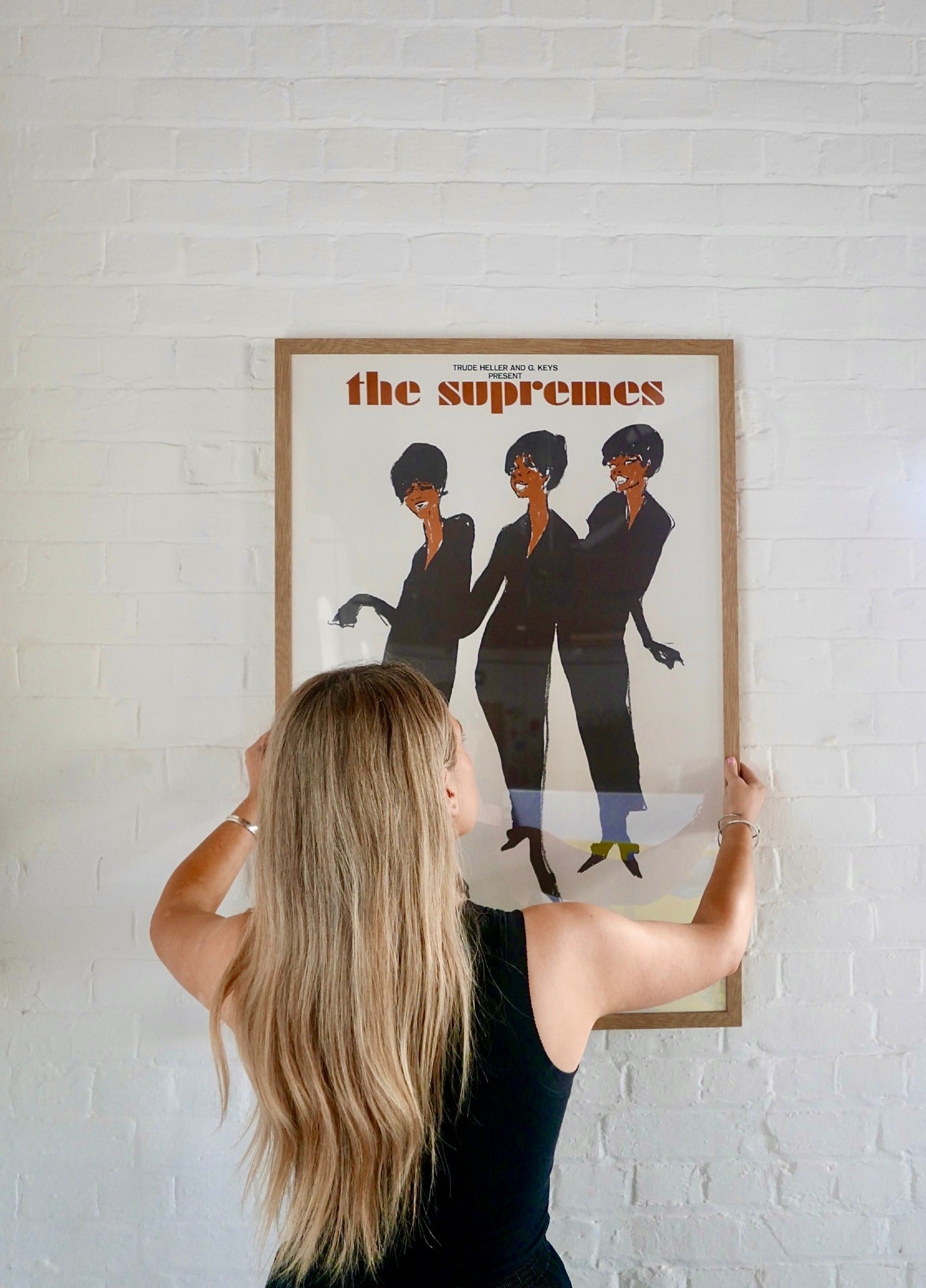 The Printed Originals gallery wall