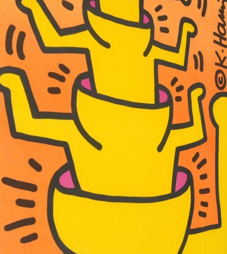 ORIGINAL VINTAGE KEITH HARING POSTERS