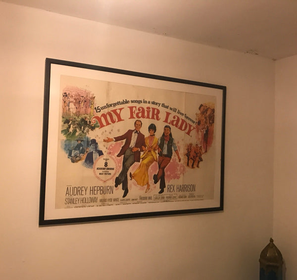 “My Fair Lady” UK quad poster